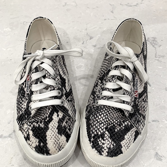 superga snake print
